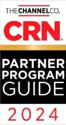 Logo du CRN Partner Program Guide 2024 Award