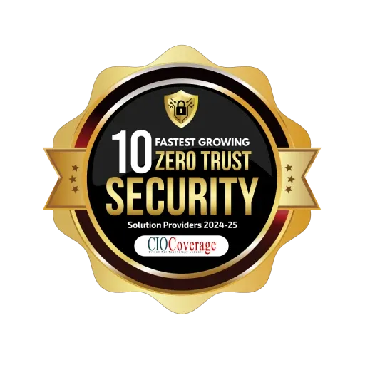 10 Fastest Growing Zero Trust Security Solution Providers 2024-25 Logo