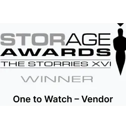 Storage Awards One to Watch - Logotipo del proveedor ganador