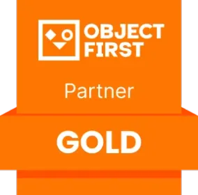 ObjectFirst Gold Partner Logo