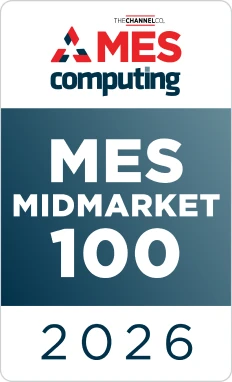 Logo do prêmio MES Midmarket 100 2026