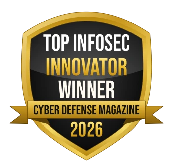 Top Infosec Award Winner 2026 for Cyber Defence Magazine Logo