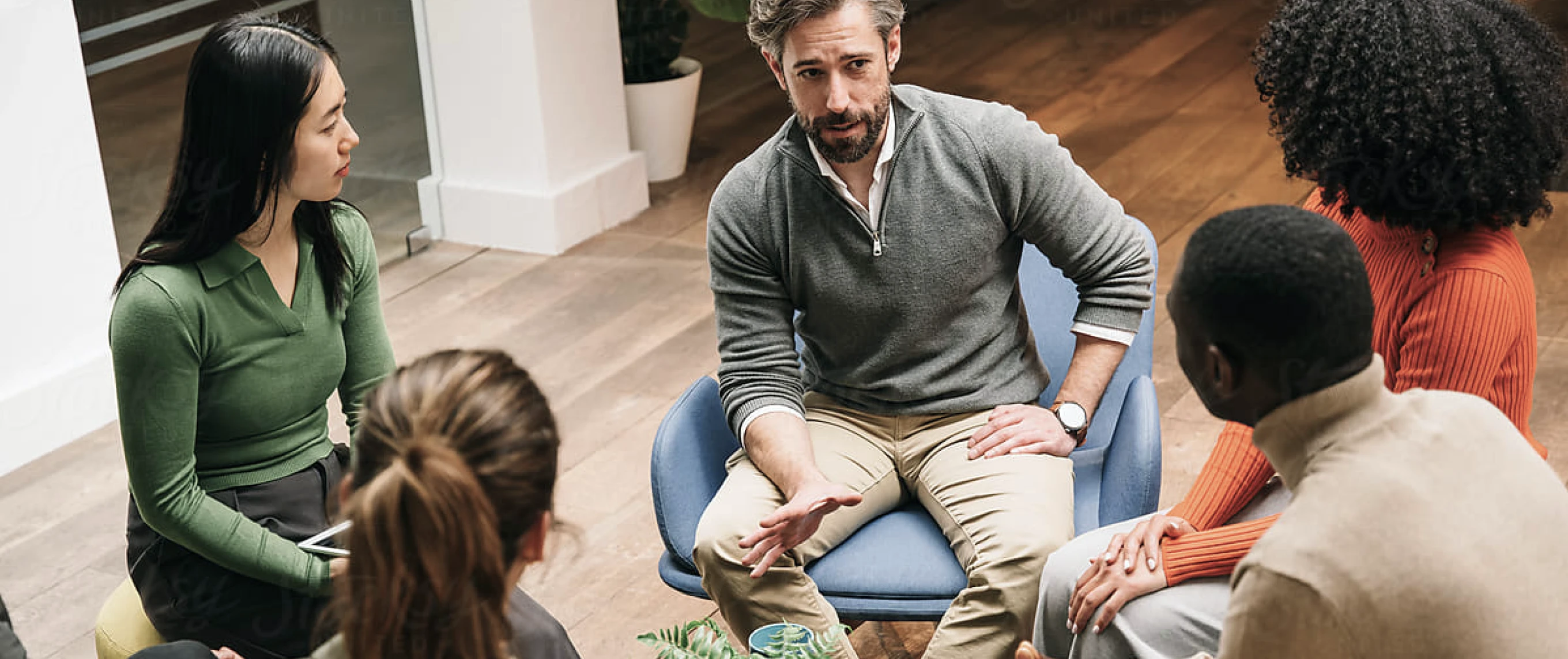 People working together