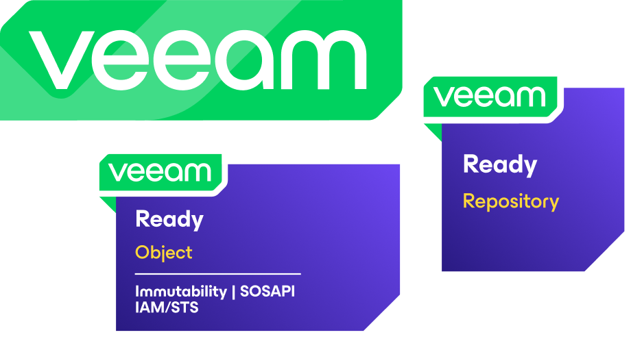 Object First und Veeam Logo der Technologieallianz