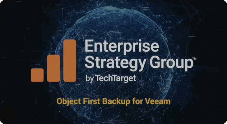Technical Review Object First Backup for Veeam