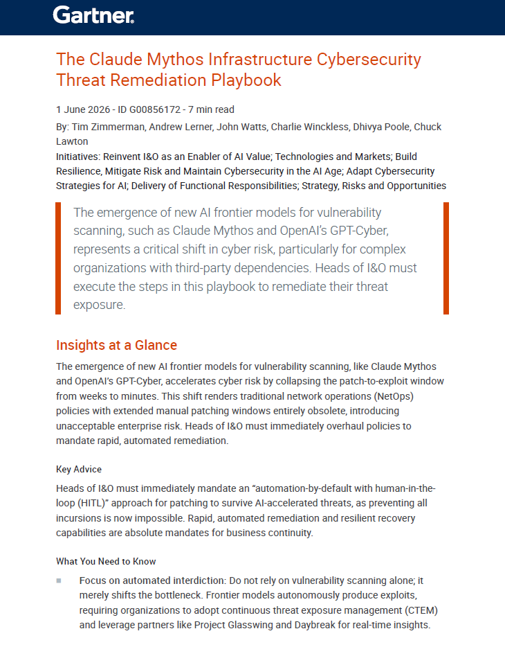 AI-Driven Cyber Threats Demand Automation-First Remediation