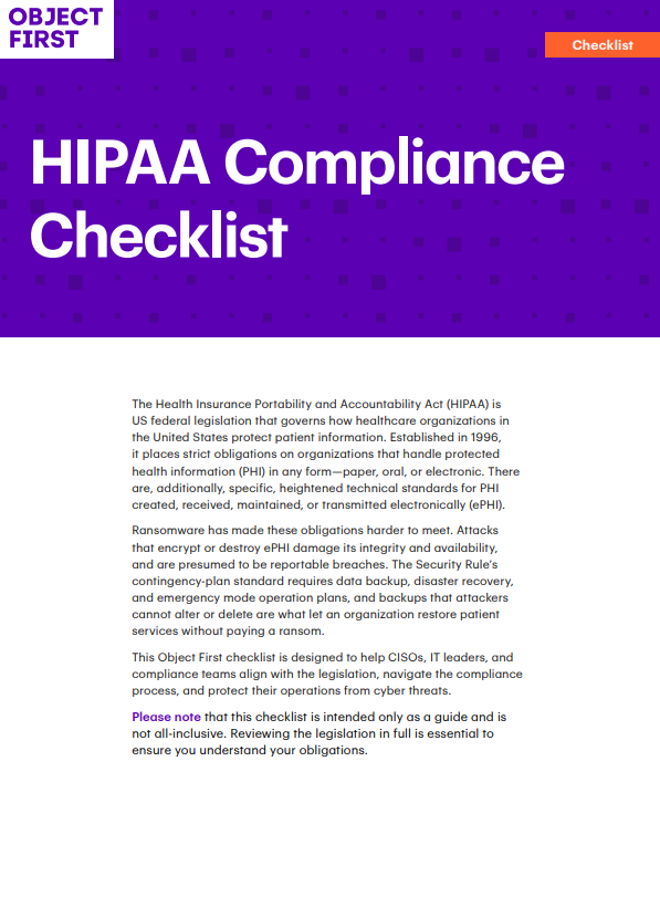 HIPAA: Checklist de 7 etapas para conformidade